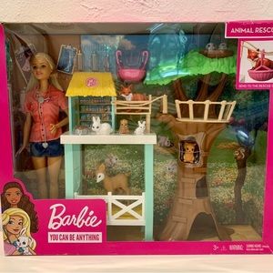 Barbie Animal Rescue Playset